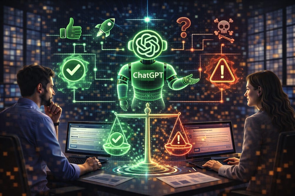 ChatGPT im Arbeitsalltag: Zwischen Produktivitätswunder und blindem Vertrauen – Ein Realitätscheck