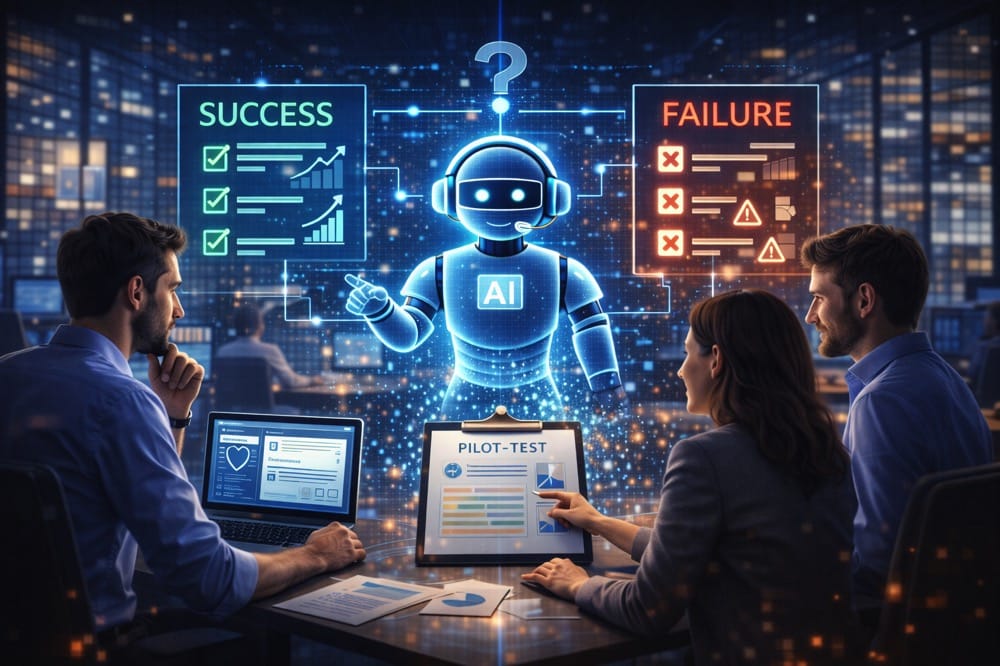 KI-Pilotprojekte: Warum der kontrollierte Test über Erfolg und Scheitern entscheidet