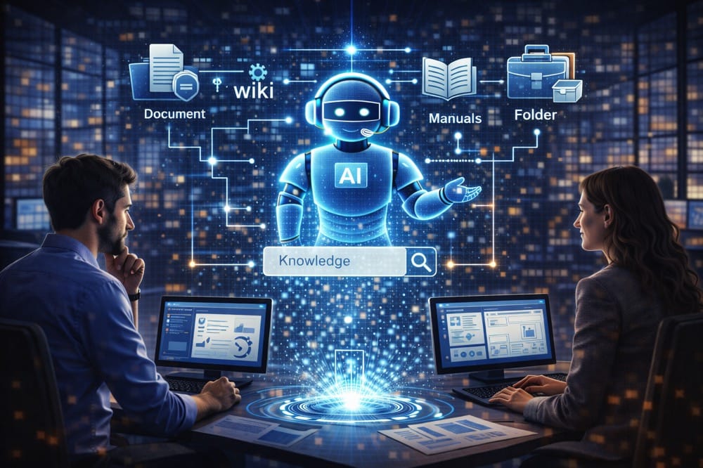 KI-Wissensassistenten: Wie Unternehmen verborgenes Wissen endlich nutzbar machen