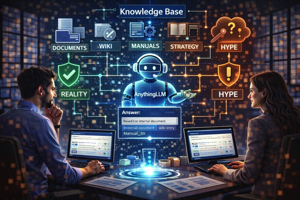 Wissensbasierte KI verstehen: Was AnythingLLM und Co. für Unternehmen wirklich bedeuten