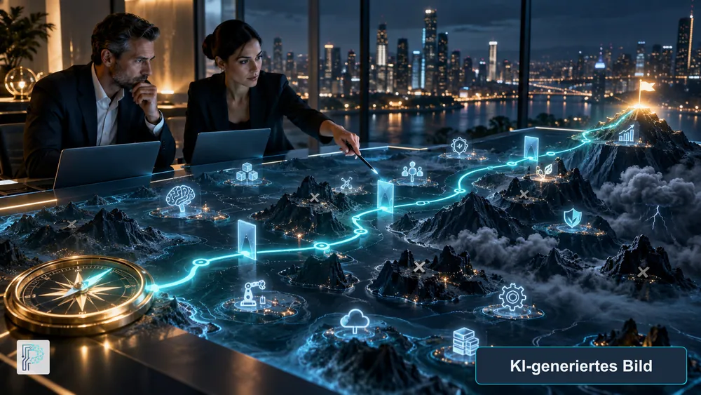 KI ohne Plan ist wie Segeln ohne Kompass: Warum Unternehmen eine strategische KI-Roadmap brauchen
